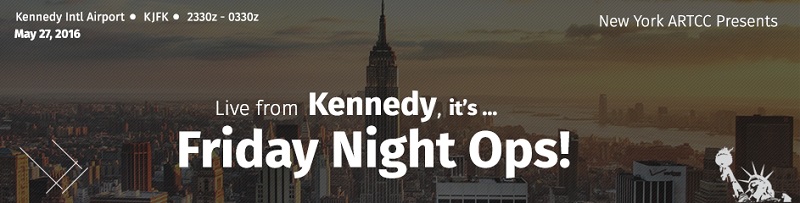 Live from Kennedy, it's Friday Night Ops Banner